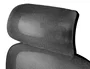 Q-connect Silla Sorrento con Respaldo de Malla y Base Metálica Negro