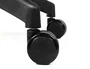 Q-connect Silla Sorrento con Respaldo de Malla y Base Metálica Negro