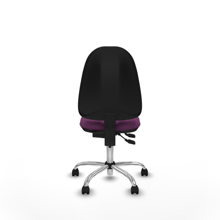 PIQUERAS Y CRESPO Silla de oficina Algarra Morado sin brazos PIQUERAS Y CRESPO Silla de oficina Algarra Morado sin brazos
