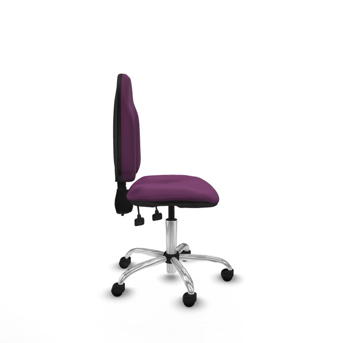 PIQUERAS Y CRESPO Silla de oficina Algarra Morado sin brazos PIQUERAS Y CRESPO Silla de oficina Algarra Morado sin brazos