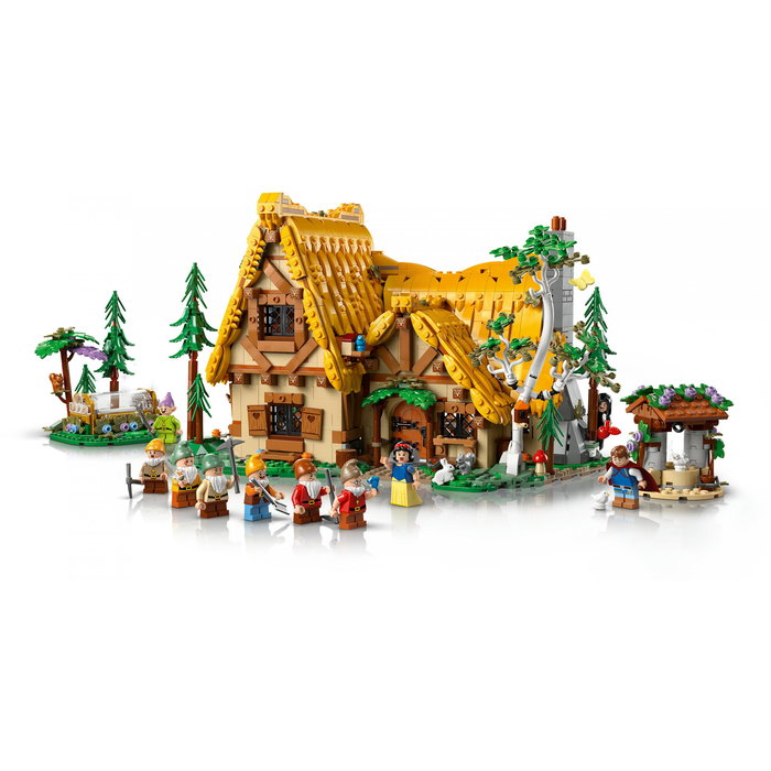 LEGO 43242 Disney La Cabaña de Blancanieves y los Siete Enanitos Juego de Construcción 2228 Piezas Mayores de 18 Años