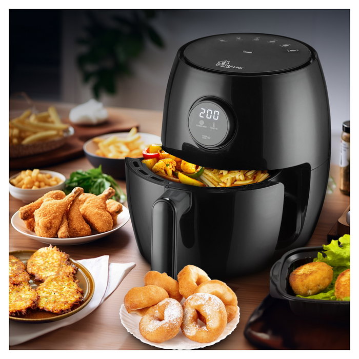 Extralink Freidora de Aire Caliente SJ-200 2L 1000W Negro