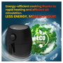 Extralink Freidora de Aire Caliente SJ-200 2L 1000W Negro