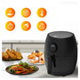 Extralink Freidora de Aire Caliente SJ-200 2L 1000W Negro