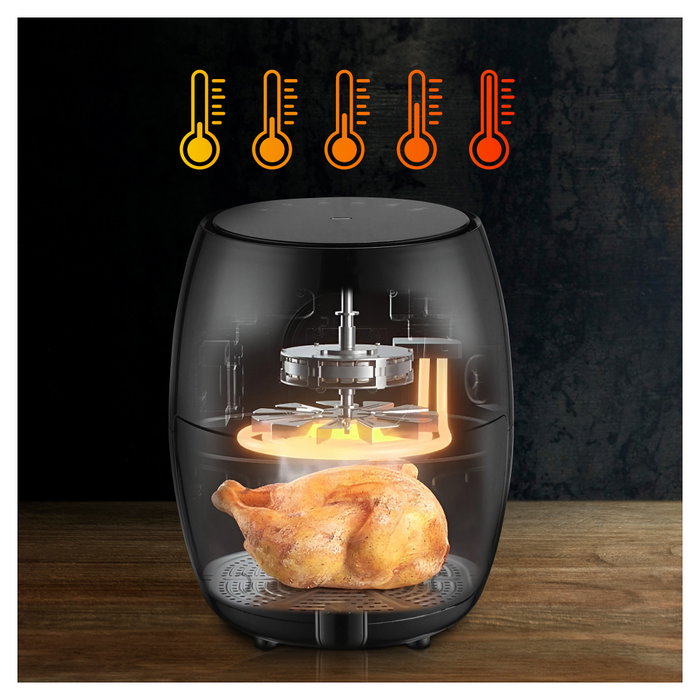 Extralink Freidora de Aire Caliente SJ-200 2L 1000W Negro