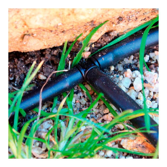 Blue Bird-Altadex Codos 4 mm, 10 uds, Polipropileno, Micro Riego, Negro, Anti UV