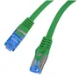 Lanberg PCF6A-10CC Cable de Red Cat.6a S/FTP LSZH CCA 5m, 10 Gbit/s, 500 MHz, Verde