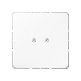 Jung CD 561B WW Tapa ciega con anillo de transporte