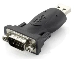 Equip Adaptador USB 2.0 a Serie RS-232 (USB-A a DB9 Macho) 133382, Negro, Compatible con Windows XP, 7, 8, 10, Linux, Mac OS