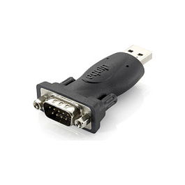 EQUIP Adaptador USB-A a Serie RS232-DB9 St/St sw - Conversor de Puerto