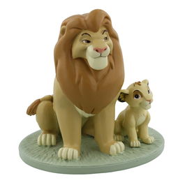 WIDDOP & CO Figura Mufasa & Simba El Rey Leon Disney Resina