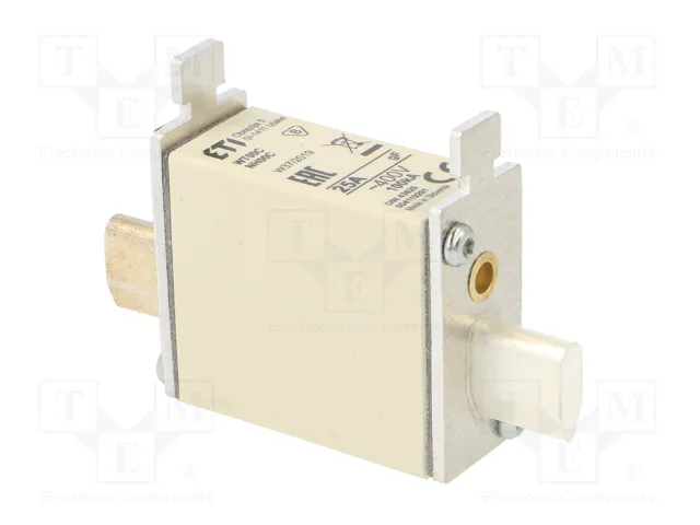 ETI POLAM Fusible NH00C de cartucho 25A 400VAC