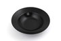 Hermia PT025126F956A0000000AMTE00 Plato de Servicio de Gres Cerámico Negro 26x26x8 cm Apto Microondas Congelador Lavavajillas