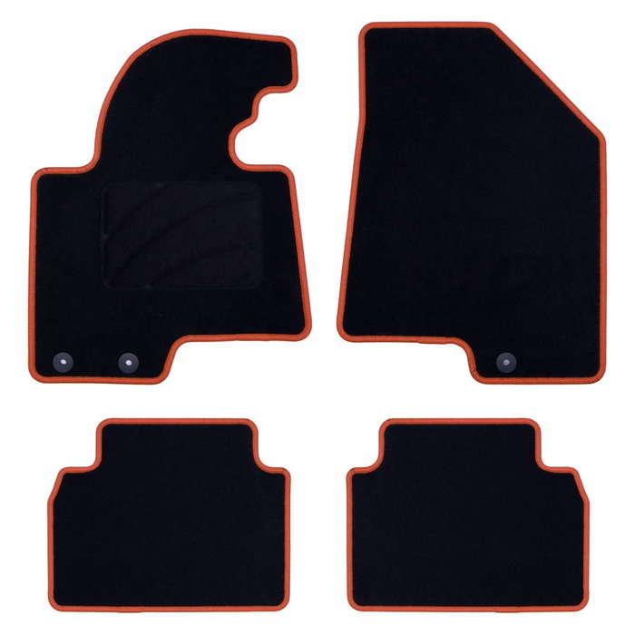 OCC Design Alfombrillas a Medida para KIA Sportage (2010-2016) 5 PZ Naranja OCC Design Alfombrillas a Medida para KIA Sportage (2010-2016) 5 PZ Naranja