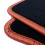 OCC Design Alfombrillas a Medida para KIA Sportage (2010-2016) 5 PZ Naranja