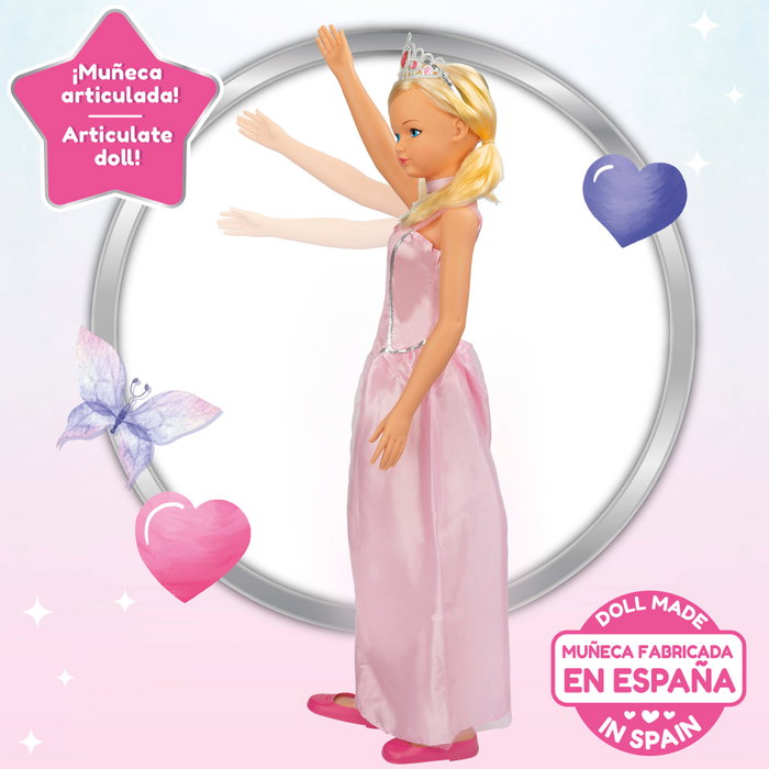 CB Toys Muñeca Grande Maria Princess de 105 cm