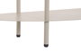 DKD Home Decor Consola Urban Cream 28 x 81 x 90 cm 3 Estantes Hierro