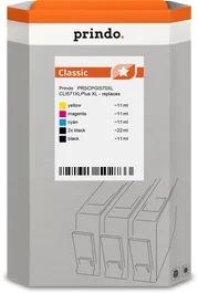 Prindo Multipack de tintas Classic XL Negro, Cian, Magenta y Amarillo