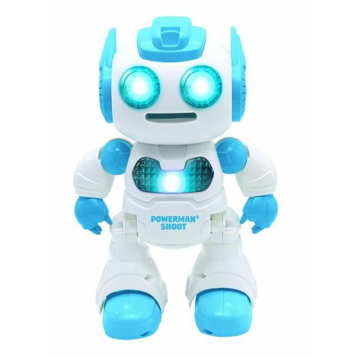 Lexibook Robot programable Powerman Shoot con baile, música y control remoto
