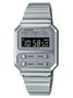 CASIO Reloj Digital Vintage A100WE-7BEF Plateado