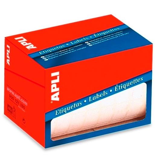 APLI Etiquetas Autoadhesivas Blancas para Escritura Manual con Cantos Romos, 31x100 mm, 500 uds. APLI Etiquetas Autoadhesivas Blancas para Escritura Manual con Cantos Romos, 31x100 mm, 500 uds.