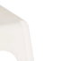 KIPIT Taburete Alto de Plástico Blanco (Pack de 12)
