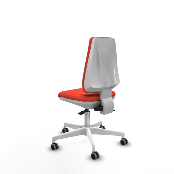 PIQUERAS Y CRESPO Silla de oficina Elche Naranja oscuro sin brazos PIQUERAS Y CRESPO Silla de oficina Elche Naranja oscuro sin brazos