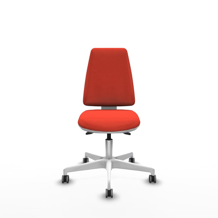 PIQUERAS Y CRESPO Silla de oficina Elche Naranja oscuro sin brazos PIQUERAS Y CRESPO Silla de oficina Elche Naranja oscuro sin brazos