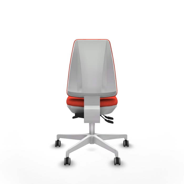 PIQUERAS Y CRESPO Silla de oficina Elche Naranja oscuro sin brazos PIQUERAS Y CRESPO Silla de oficina Elche Naranja oscuro sin brazos