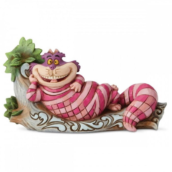Enesco Figura de Cheshire Disney Alicia en el país de las maravillas tumbado Enesco Figura de Cheshire Disney Alicia en el país de las maravillas tumbado