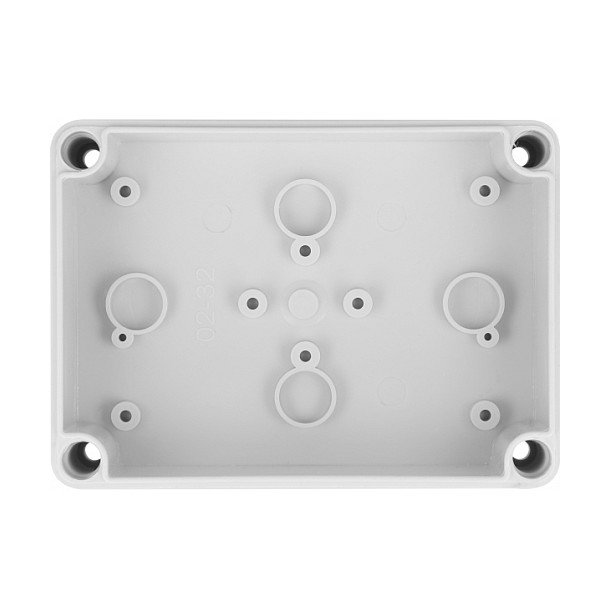 DeLOCK Carcasa de instalación con entradas de cable 130 x 93 x 57 mm gris DeLOCK Carcasa de instalación con entradas de cable 130 x 93 x 57 mm gris