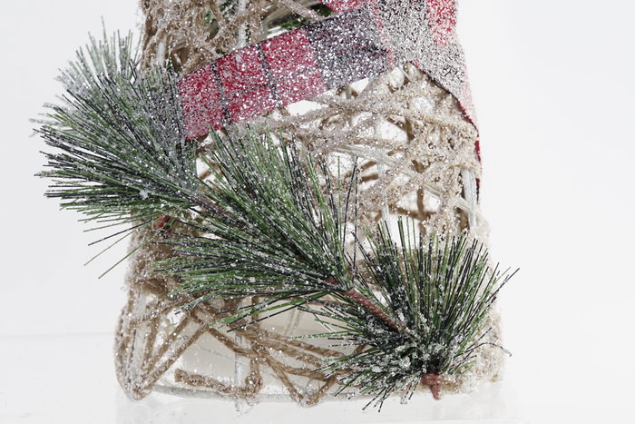 DKD Home Decor Cono Navidad Natural Verde 20 x 80 x 20 cm Set de 3 DKD Home Decor Cono Navidad Natural Verde 20 x 80 x 20 cm Set de 3