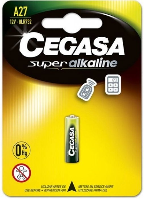 Cegasa Pila Alcalina A27 12V BT BL1