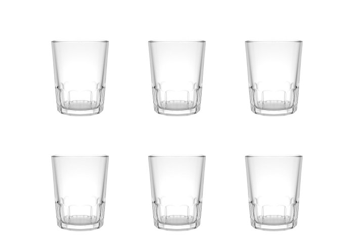 Arcoglass Set de 6 Vasos Cairo de 11cl para Carajillo Arcoglass Set de 6 Vasos Cairo de 11cl para Carajillo