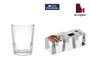 Arcoglass Set de 6 Vasos Cairo de 11cl para Carajillo
