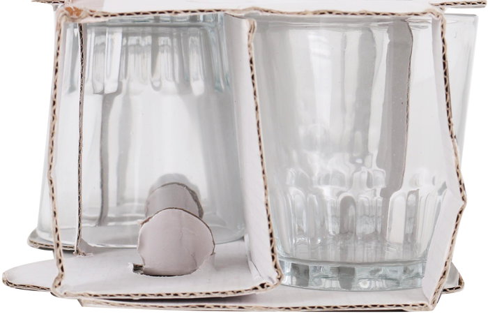 Arcoglass Set de 6 Vasos Cairo de 11cl para Carajillo