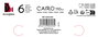 Arcoglass Set de 6 Vasos Cairo de 11cl para Carajillo