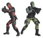 Hasbro G.I. Joe Classified Series Set de Figuras y Vehículos Snake Eyes & Varmint ATV vs. Stealth Viper & Cobra Stealth Flight Pod
