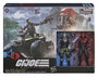 Hasbro G.I. Joe Classified Series Set de Figuras y Vehículos Snake Eyes & Varmint ATV vs. Stealth Viper & Cobra Stealth Flight Pod