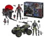 Hasbro G.I. Joe Classified Series Set de Figuras y Vehículos Snake Eyes & Varmint ATV vs. Stealth Viper & Cobra Stealth Flight Pod