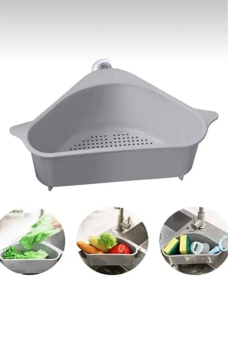 Hermia Ge-139Ucgenkose Organizador de Cocina Plástico Antracita 26 x 14 x 10 cm