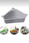 Hermia Ge-139Ucgenkose Organizador de Cocina Plástico Antracita 26 x 14 x 10 cm