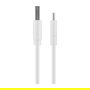 Goobay 45563 Cable de carga y sincronización USB-C 2.0 a USB A, 1 m, 3A, blanco
