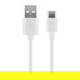 Goobay 45563 Cable de carga y sincronización USB-C 2.0 a USB A, 1 m, 3A, blanco