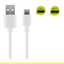 Goobay 45563 Cable de carga y sincronización USB-C 2.0 a USB A, 1 m, 3A, blanco