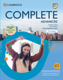 CAMBRIDGE Complete Advanced Third edition. Self-Study Pack, Greg Archer - null