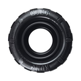Kong KONG XTREME TIRES- SMALL Juguete Masticable Resistente para Perros, Caucho Duradero con Paredes Laterales Doblables y Rebote