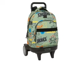 Safta Mochila Escolar con Ruedas Compact Evolution Extraíble Graffiti para Niños Grande 450x330x220 mm