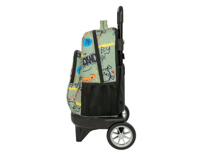 Safta Mochila Escolar con Ruedas Compact Evolution Extraíble Graffiti para Niños Grande 450x330x220 mm