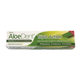 Dentífrico Aloe Vera Original Triple Ac. Aloedent